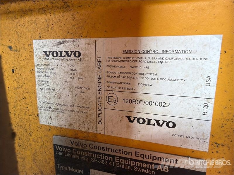 Volvo A60H Articulated Dump Truck ساحبات مفصلية