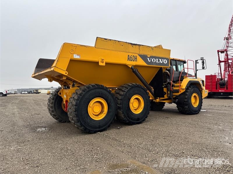 Volvo A60H Articulated Dump Truck Belden kirma kaya kamyonu