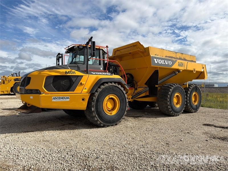 Volvo A60H Articulated Dump Truck ساحبات مفصلية