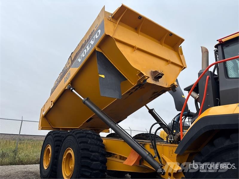 Volvo A60H Articulated Dump Truck Belden kirma kaya kamyonu