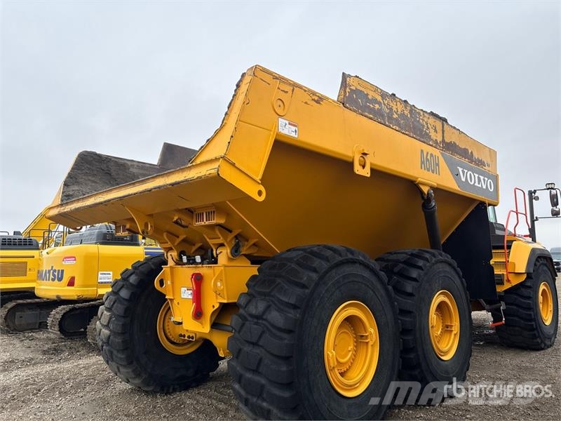 Volvo A60H Articulated Dump Truck Belden kirma kaya kamyonu
