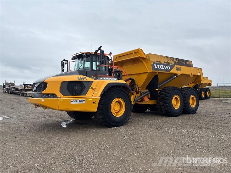 Volvo A60H Articulated Dump Truck Belden kirma kaya kamyonu