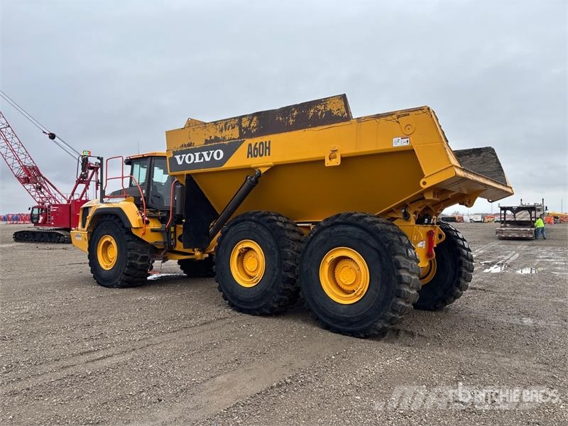 Volvo A60H Articulated Dump Truck Belden kirma kaya kamyonu
