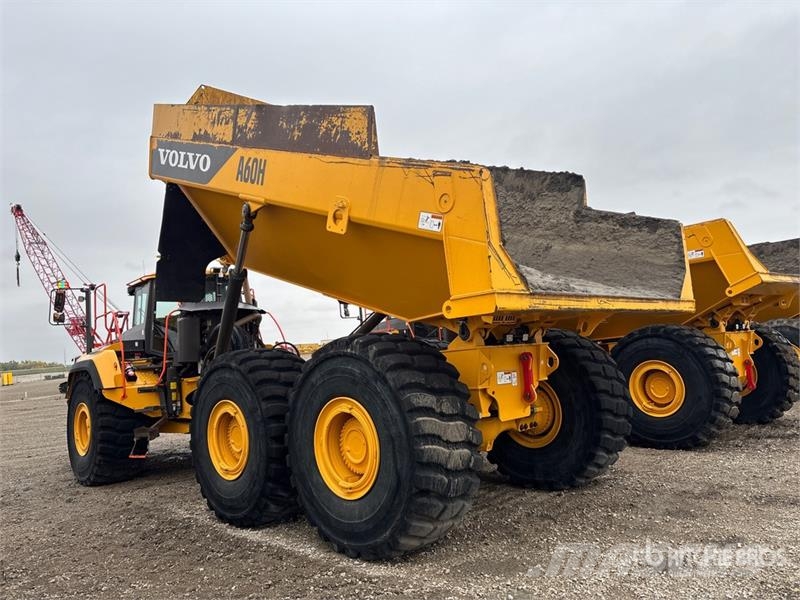 Volvo A60H Articulated Dump Truck Belden kirma kaya kamyonu