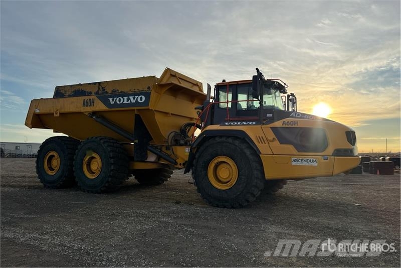 Volvo A60H Articulated Dump Truck Belden kirma kaya kamyonu