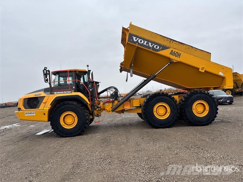Volvo A60H Articulated Dump Truck Belden kirma kaya kamyonu