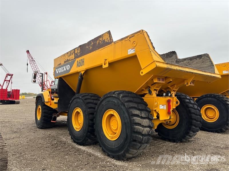 Volvo A60H Articulated Dump Truck Belden kirma kaya kamyonu