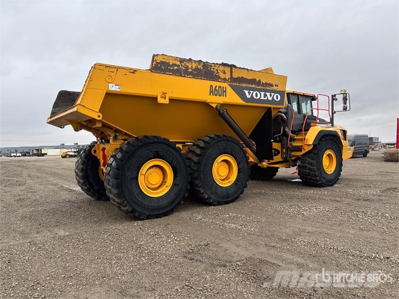 Volvo A60H Articulated Dump Truck Belden kirma kaya kamyonu