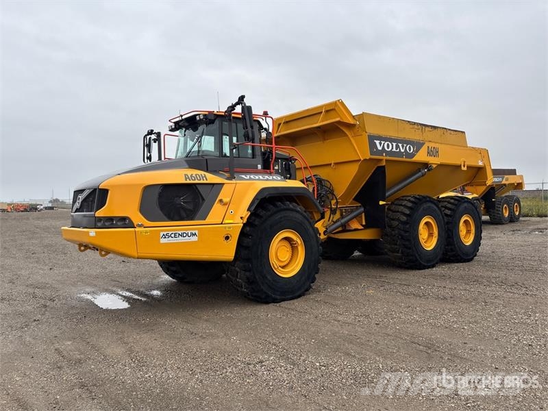 Volvo A60H Articulated Dump Truck Belden kirma kaya kamyonu