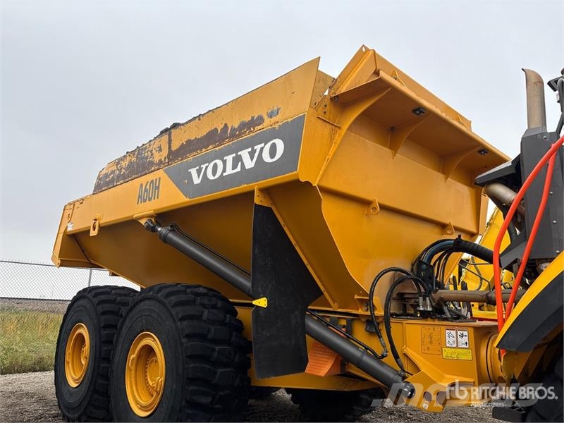 Volvo A60H Articulated Dump Truck Belden kirma kaya kamyonu