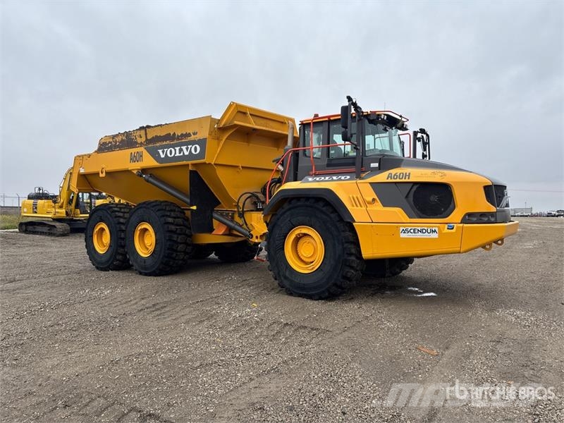 Volvo A60H Articulated Dump Truck Belden kirma kaya kamyonu