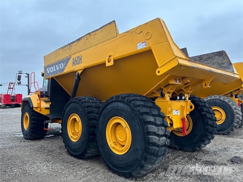 Volvo A60H Articulated Dump Truck Belden kirma kaya kamyonu