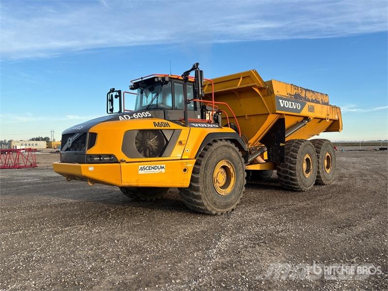 Volvo A60H Articulated Dump Truck Zglobni demperji