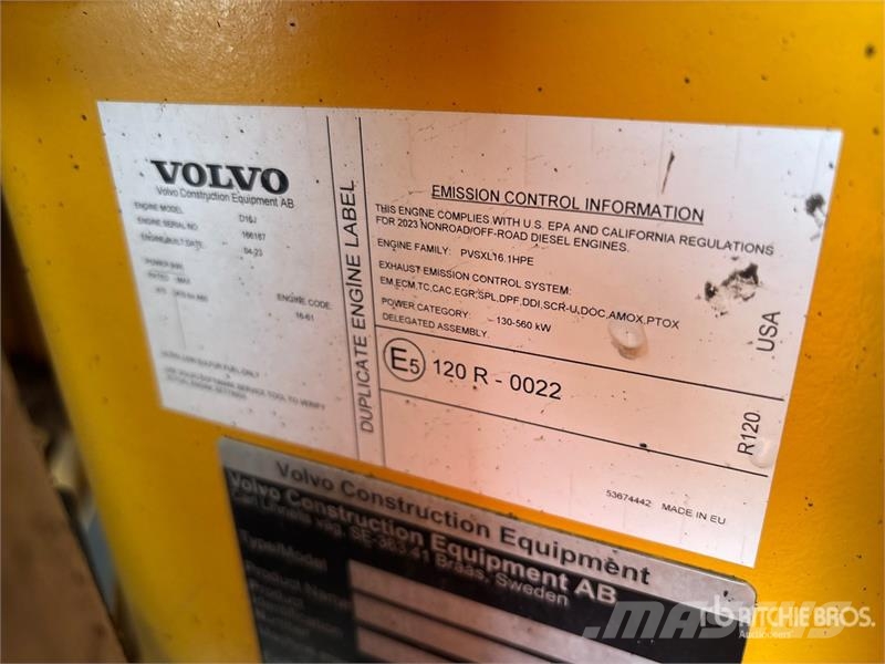 Volvo A60H Articulated Dump Truck Belden kirma kaya kamyonu