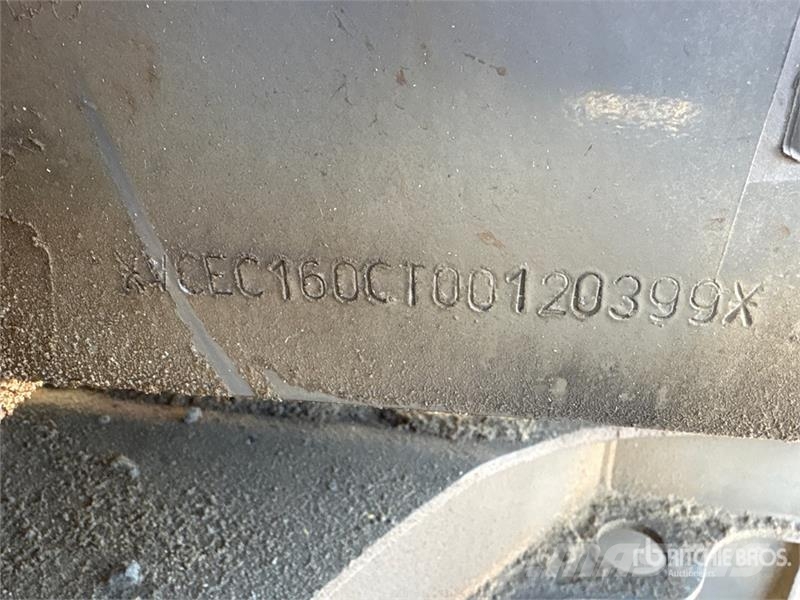 Volvo EC160C L Tracked Excavator Kāpurķēžu ekskavatori