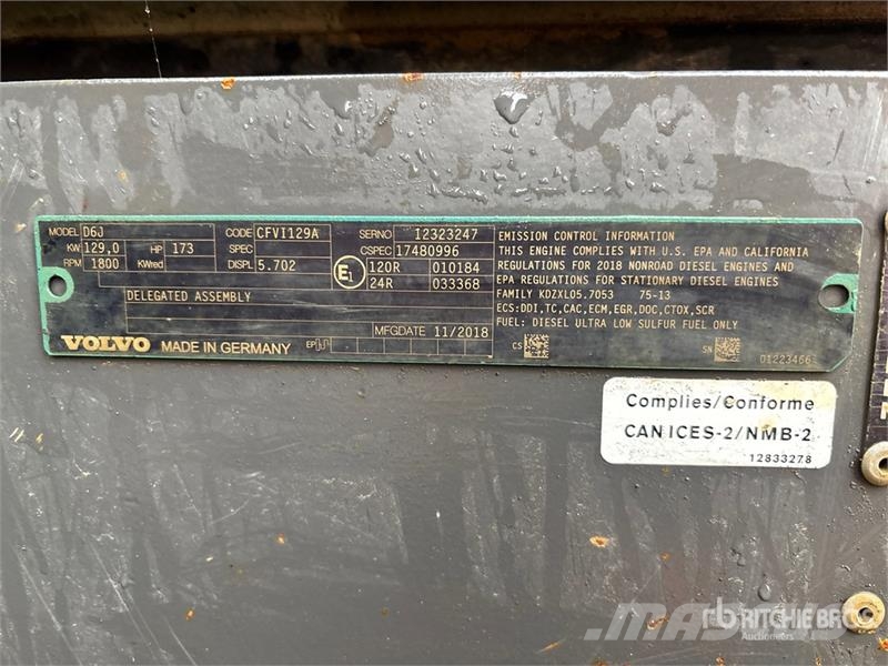 Volvo EC220ELR Tracked Excavator Raupenbagger