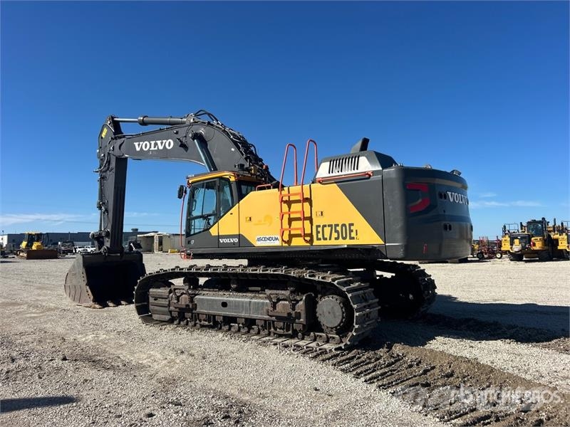 Volvo EC750EL Tracked Excavator Paletli ekskavatörler
