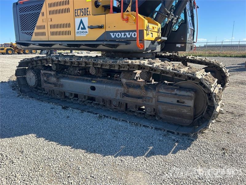 Volvo EC750EL Tracked Excavator Paletli ekskavatörler