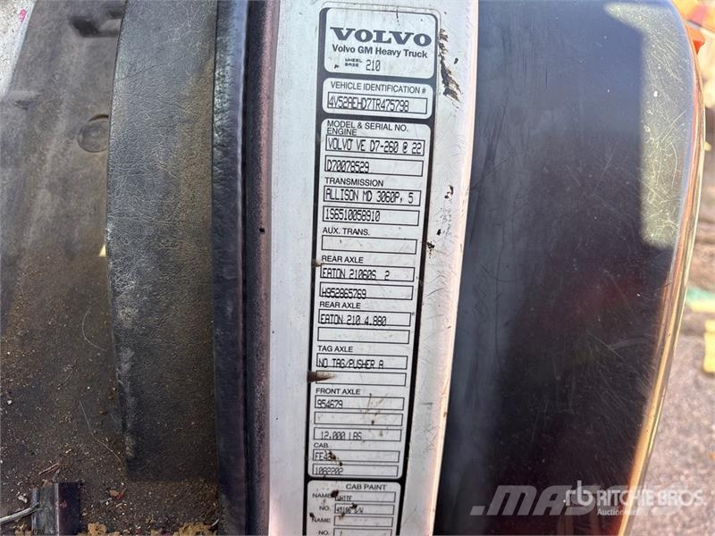 Volvo FE Platformas/izkraušana no sāniem