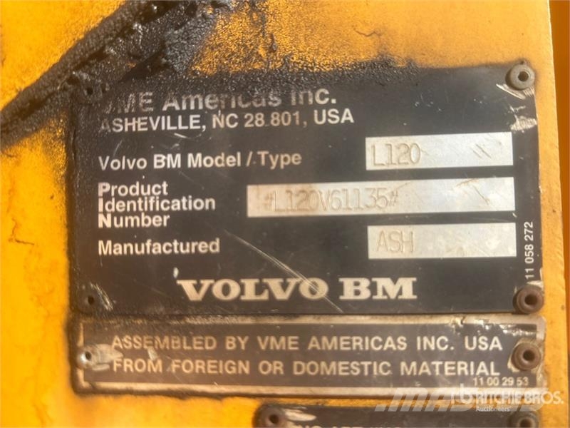 Volvo L-120 Wheel Loader Wheel loaders