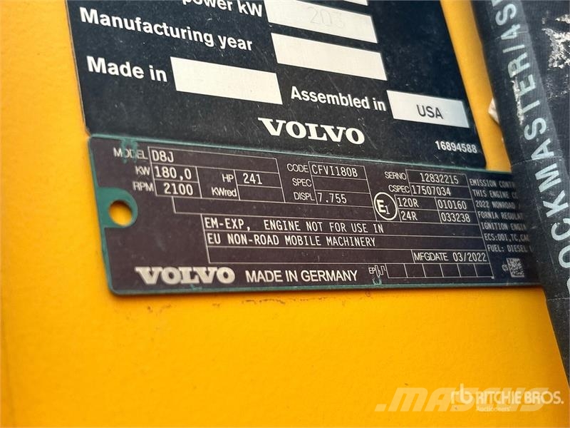 Volvo L120H Wheel Loader Kolesové nakladače