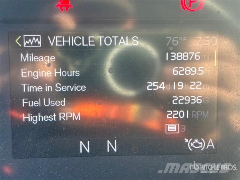 Volvo VHD شاحنات لوادر