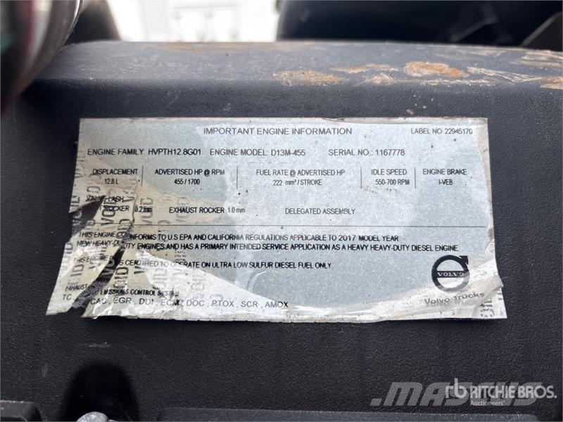 Volvo VNL Vetopöytäautot