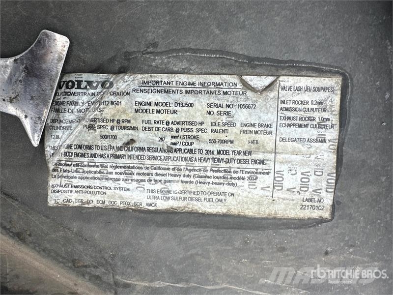 Volvo VNL670 曳引機組件