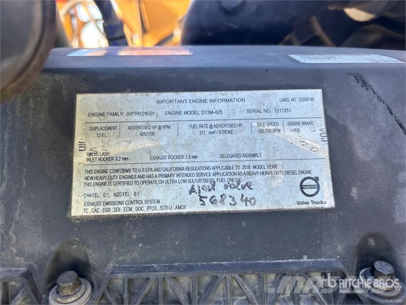 Volvo VNL760 وحدات الجر