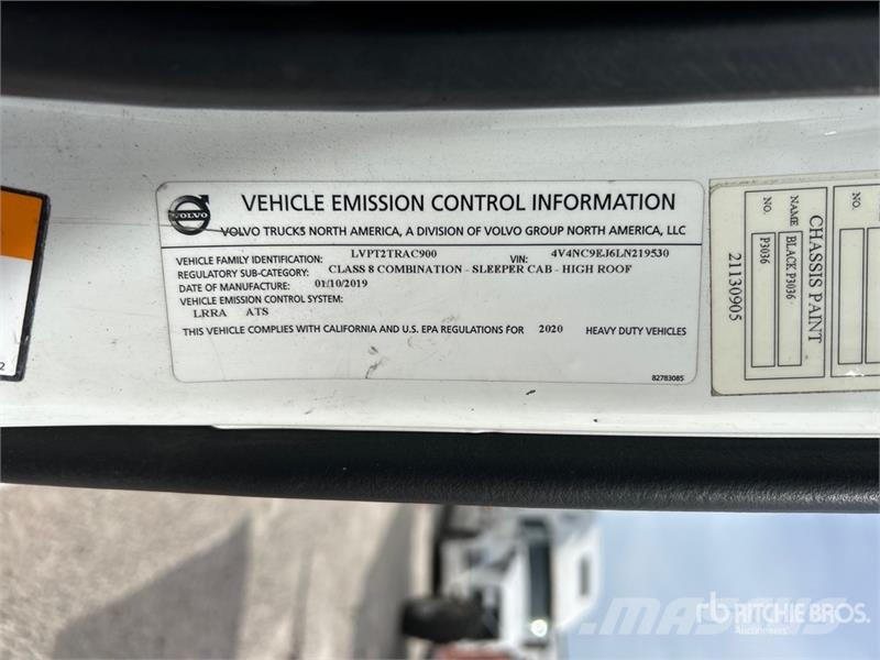 Volvo VNL760 Prime Movers