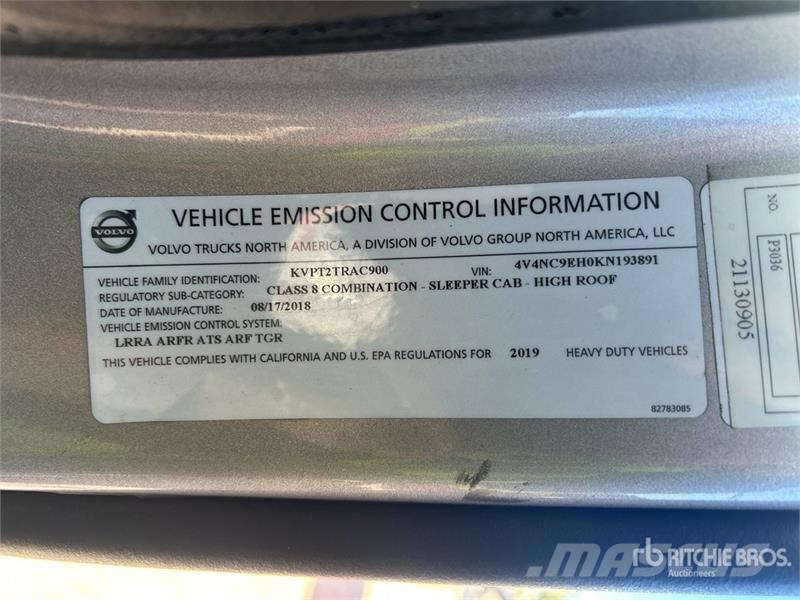 Volvo VNL760 Traktorske jedinice