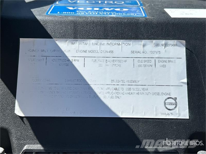Volvo VNL860 Vetopöytäautot