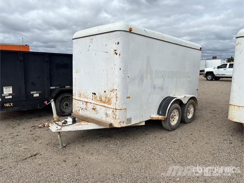  W-W Trailers 12 ft T/A Enclosed Trailer Прицепы-фургоны