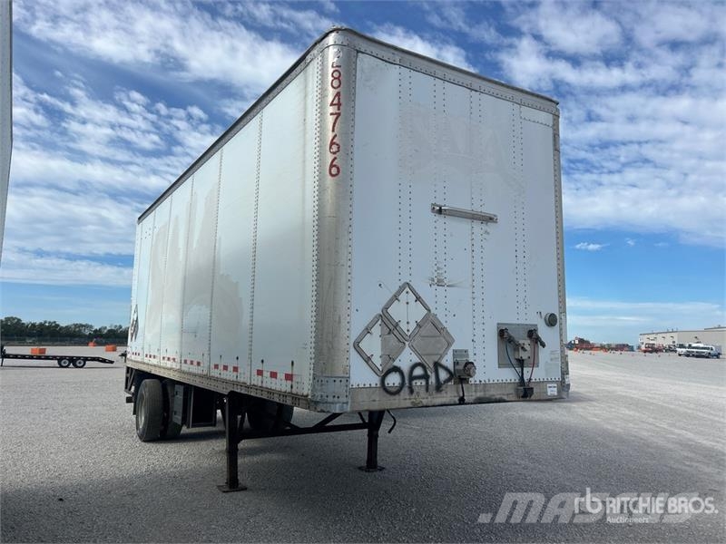 Wabash 28 ft x 102 in S/A Van Trailer Box Trailers
