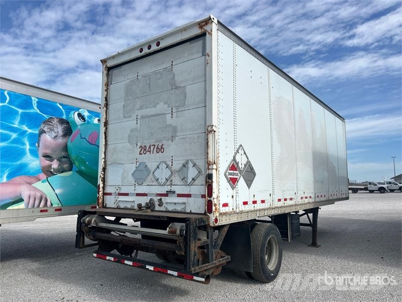 Wabash 28 ft x 102 in S/A Van Trailer Box Trailers