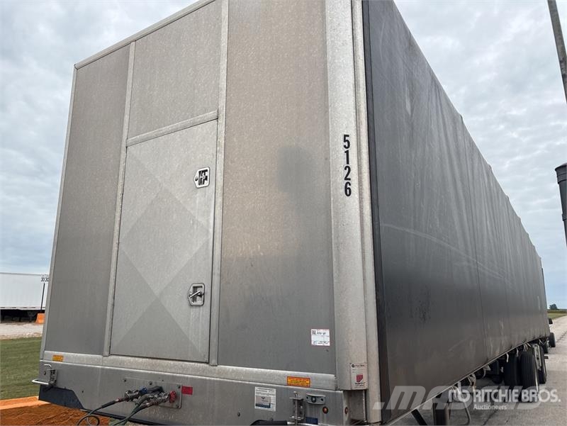 Wabash 53 ft T/A Flatbed Trailer 自卸半挂车