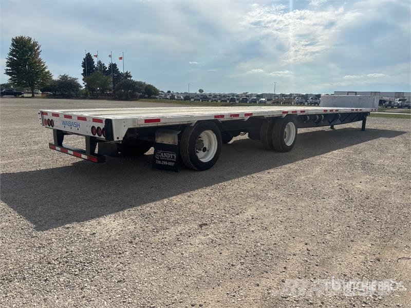 Wabash 53 ft T/A Step Deck Trailer 平板拖车