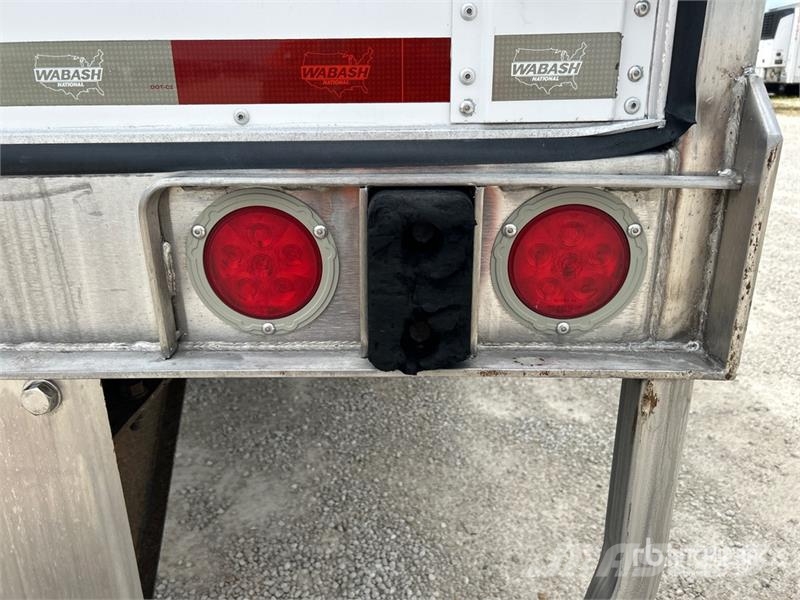 Wabash 53 ft x 102 in T/A Refrigerated Trailer نصف مقطورات بدرجة حرارة قابلة للضبط