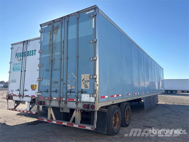Wabash 53 ft x 102 in T/A Van Trailer Reboques baú
