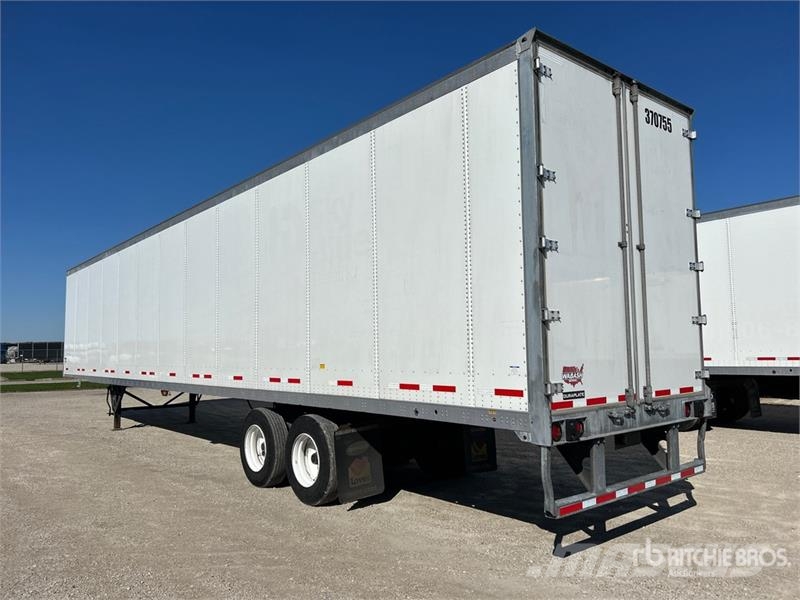 Wabash 53 ft x 102 in T/A Van Trailer Furgons