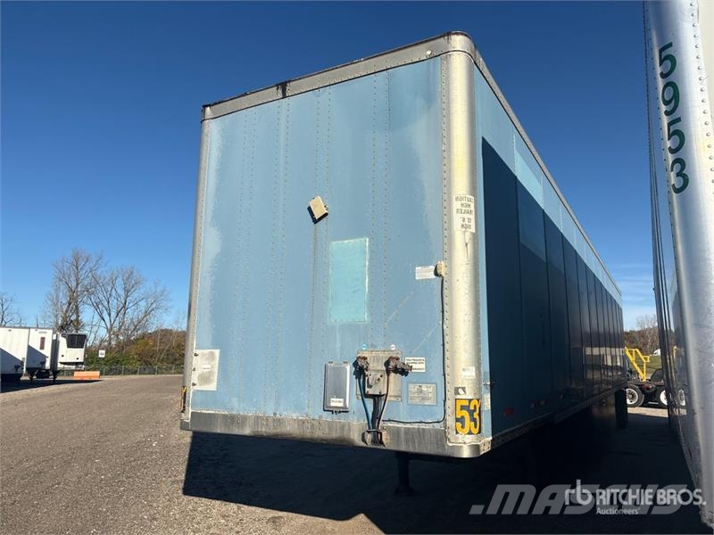 Wabash 53 ft x 102 in T/A Van Trailer Reboques baú