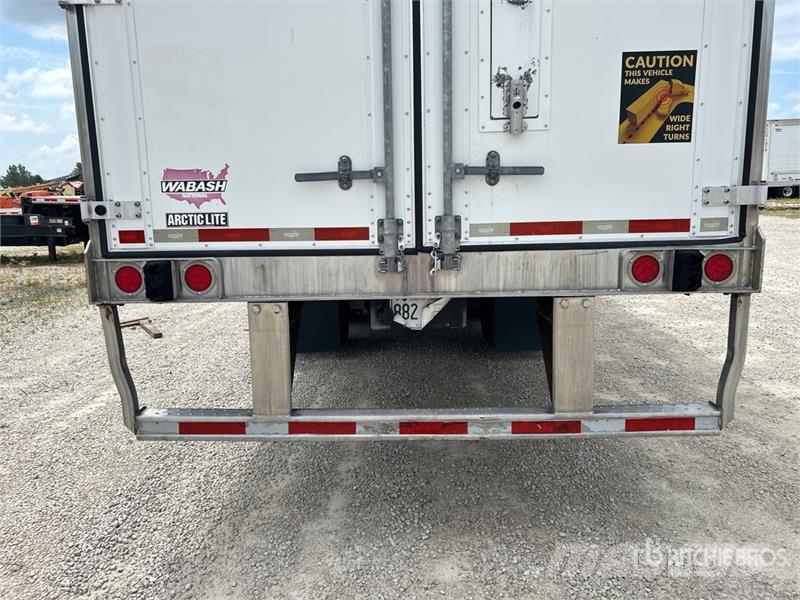 Wabash 53 ft x 102 in T/A Refrigerated Trailer نصف مقطورات بدرجة حرارة قابلة للضبط