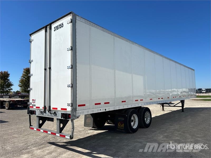 Wabash 53 ft x 102 in T/A Van Trailer Furgons