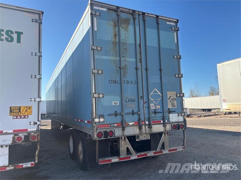 Wabash 53 ft x 102 in T/A Van Trailer Reboques baú