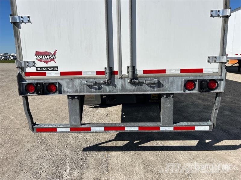 Wabash 53 ft x 102 in T/A Van Trailer Furgons