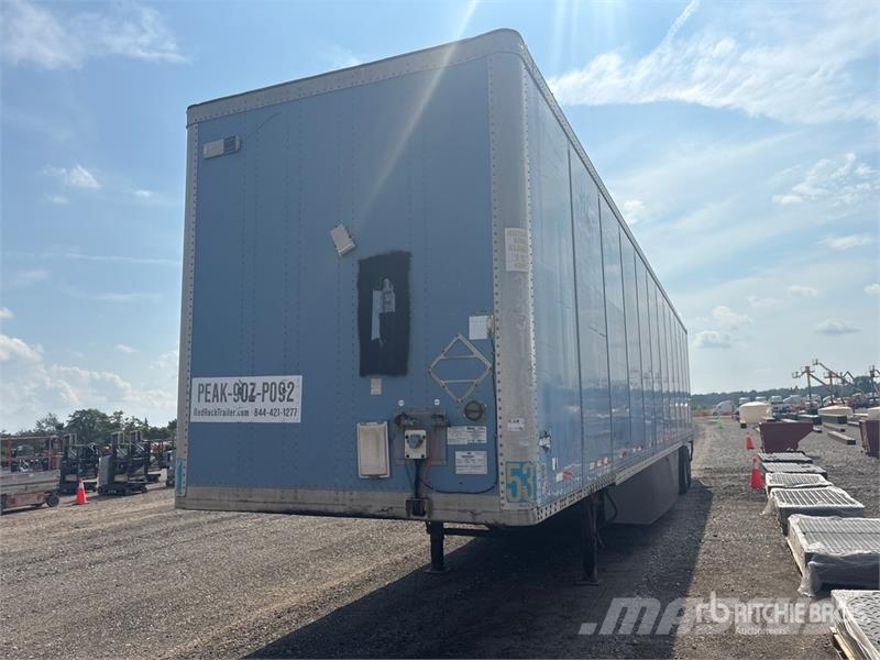 Wabash 53 ft x 102 in T/A Van Trailer 箱體拖車