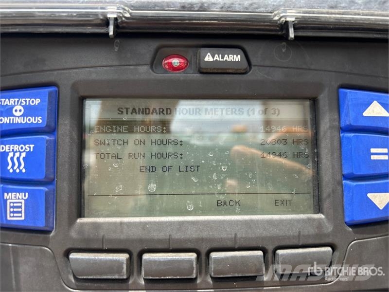 Wabash 53 ft x 102 in T/A Refrigerated Trailer نصف مقطورات بدرجة حرارة قابلة للضبط