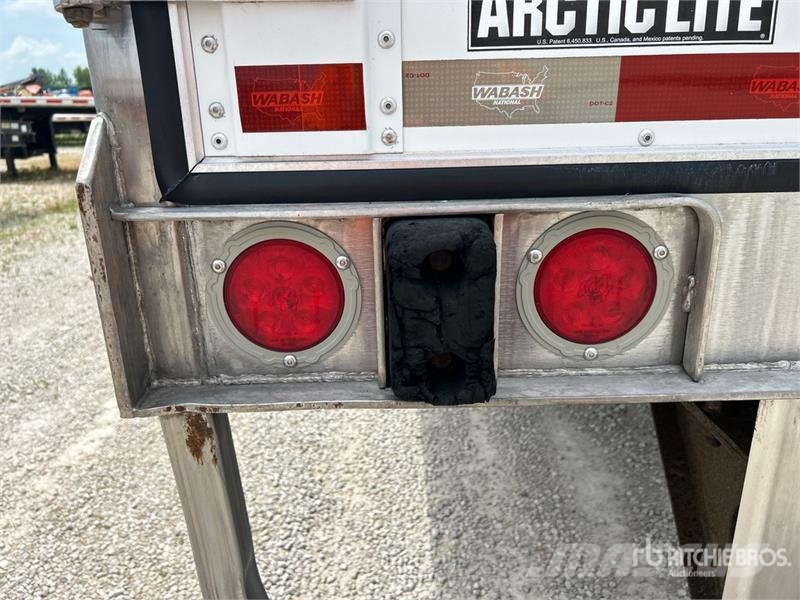 Wabash 53 ft x 102 in T/A Refrigerated Trailer نصف مقطورات بدرجة حرارة قابلة للضبط