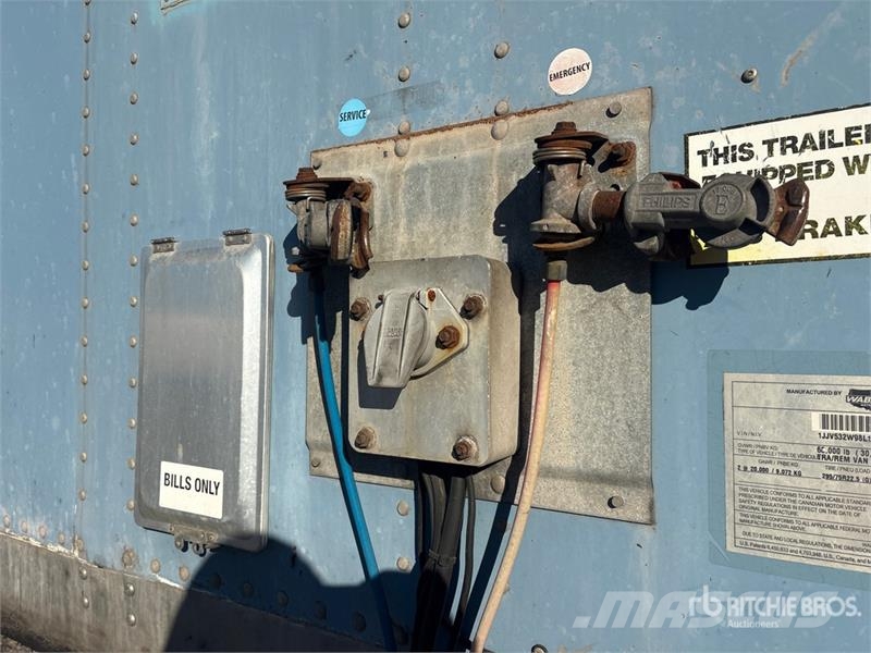 Wabash 53 ft x 102 in T/A Van Trailer Reboques baú
