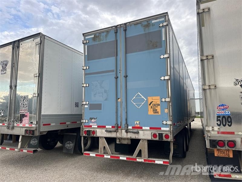Wabash 53 ft x 102 in T/A Van Trailer Anhänger-Kastenaufbau